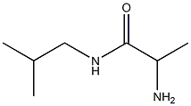 2-amino-N-isobutylpropanamide Struktur