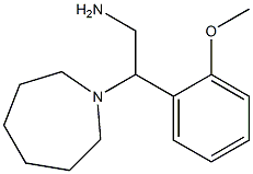 2-azepan-1-yl-2-(2-methoxyphenyl)ethanamine Struktur