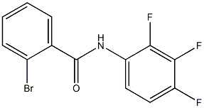 2-bromo-N-(2,3,4-trifluorophenyl)benzamide Struktur