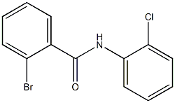 2-bromo-N-(2-chlorophenyl)benzamide Struktur