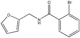 2-bromo-N-(2-furylmethyl)benzamide Struktur