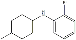 2-bromo-N-(4-methylcyclohexyl)aniline Struktur