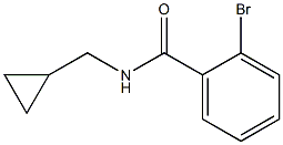 2-bromo-N-(cyclopropylmethyl)benzamide Struktur