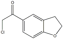 2-chloro-1-(2,3-dihydro-1-benzofuran-5-yl)ethan-1-one Struktur