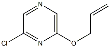 2-chloro-6-(prop-2-en-1-yloxy)pyrazine Struktur