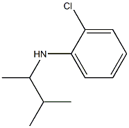 2-chloro-N-(3-methylbutan-2-yl)aniline Struktur