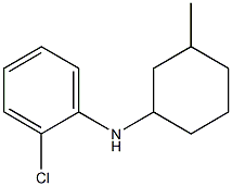 2-chloro-N-(3-methylcyclohexyl)aniline Struktur