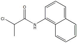 2-chloro-N-(naphthalen-1-yl)propanamide Struktur