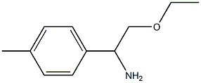 2-ethoxy-1-(4-methylphenyl)ethanamine Struktur