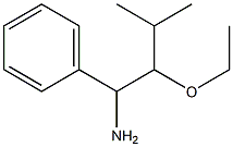 2-ethoxy-3-methyl-1-phenylbutan-1-amine Struktur