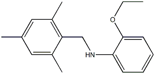 2-ethoxy-N-[(2,4,6-trimethylphenyl)methyl]aniline Struktur