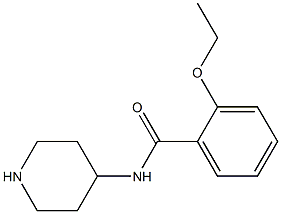 2-ethoxy-N-piperidin-4-ylbenzamide Struktur