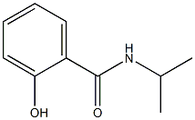 2-hydroxy-N-(propan-2-yl)benzamide Struktur