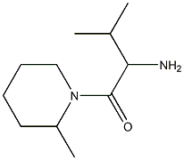 2-methyl-1-[(2-methylpiperidin-1-yl)carbonyl]propylamine Struktur