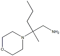 2-methyl-2-morpholin-4-ylpentan-1-amine Struktur