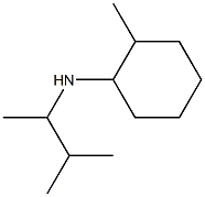 2-methyl-N-(3-methylbutan-2-yl)cyclohexan-1-amine Struktur