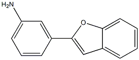 3-(1-benzofuran-2-yl)aniline Struktur