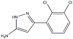 3-(2,3-dichlorophenyl)-1H-pyrazol-5-amine Struktur