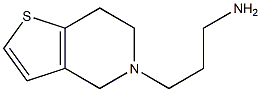 3-(6,7-dihydrothieno[3,2-c]pyridin-5(4H)-yl)propan-1-amine Struktur