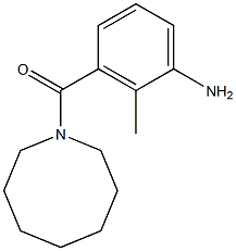 3-(azocan-1-ylcarbonyl)-2-methylaniline Struktur