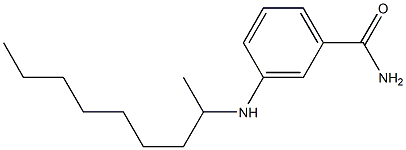 3-(nonan-2-ylamino)benzamide Struktur