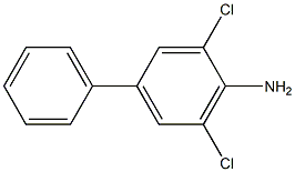 3,5-dichloro-1,1'-biphenyl-4-amine Struktur