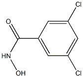 3,5-dichloro-N-hydroxybenzamide Struktur