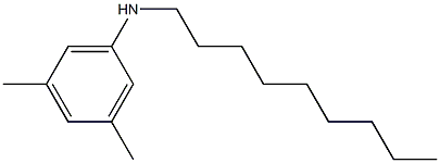 3,5-dimethyl-N-nonylaniline Struktur