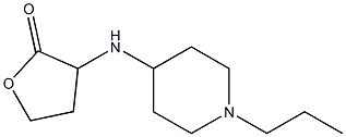 3-[(1-propylpiperidin-4-yl)amino]oxolan-2-one Struktur