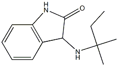 3-[(2-methylbutan-2-yl)amino]-2,3-dihydro-1H-indol-2-one Struktur