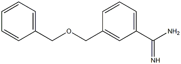 3-[(benzyloxy)methyl]benzenecarboximidamide Struktur