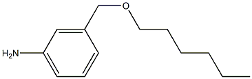 3-[(hexyloxy)methyl]aniline Struktur