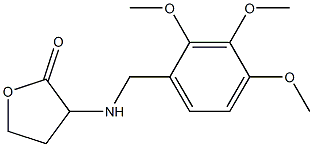 3-{[(2,3,4-trimethoxyphenyl)methyl]amino}oxolan-2-one Struktur