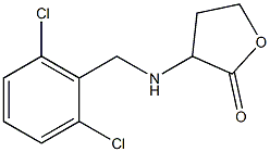 3-{[(2,6-dichlorophenyl)methyl]amino}oxolan-2-one Struktur