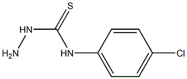 3-amino-1-(4-chlorophenyl)thiourea Struktur