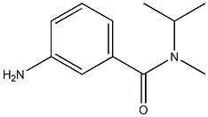 3-amino-N-isopropyl-N-methylbenzamide Struktur