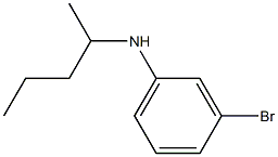 3-bromo-N-(pentan-2-yl)aniline Struktur