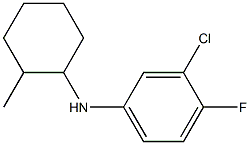 3-chloro-4-fluoro-N-(2-methylcyclohexyl)aniline Struktur