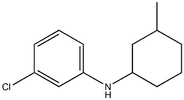 3-chloro-N-(3-methylcyclohexyl)aniline Struktur