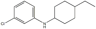 3-chloro-N-(4-ethylcyclohexyl)aniline Struktur