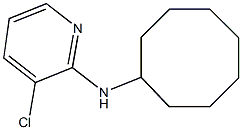 3-chloro-N-cyclooctylpyridin-2-amine Struktur