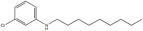 3-chloro-N-nonylaniline Struktur