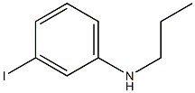 3-iodo-N-propylaniline Struktur