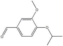 3-methoxy-4-(propan-2-yloxy)benzaldehyde Struktur