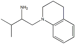 3-methyl-1-(1,2,3,4-tetrahydroquinolin-1-yl)butan-2-amine Struktur