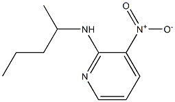 3-nitro-N-(pentan-2-yl)pyridin-2-amine Struktur