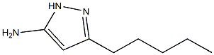 3-pentyl-1H-pyrazol-5-amine Struktur