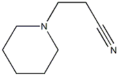 3-piperidin-1-ylpropanenitrile Struktur