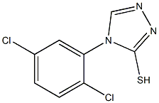 4-(2,5-dichlorophenyl)-4H-1,2,4-triazole-3-thiol Struktur