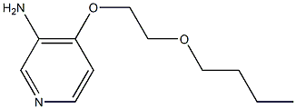 4-(2-butoxyethoxy)pyridin-3-amine Struktur